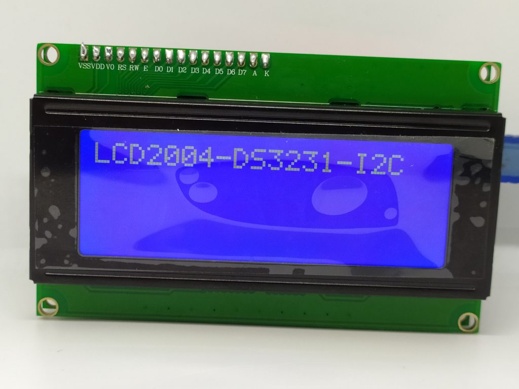LCD2004-DS3231-I2C-V1_Front